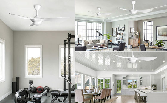 6 Speed 52 Inch Ceiling Fan Lighting With Remote Voice And APP Control