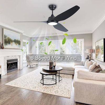 56 Smart Ceiling Fan Light with Alexa/Google Home Control