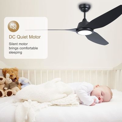 56 Smart Ceiling Fan Light with Alexa/Google Home Control