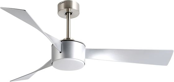 52 Inch  Fashionable Silver Ceiling Fan Lighting  With Remote Control