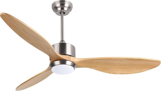 White Black Gold 52 Ceiling Fan With Light 6 Speed DC Motor