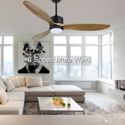 Modern  52 Inch Fan With Light For 12 Ft* 12 Ft To 17ft * 17 Ft Room