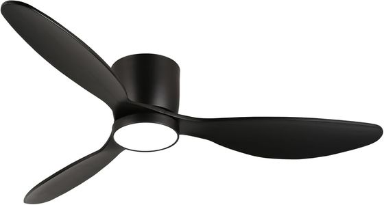 White Black Gold 52 Ceiling Fan With Energy Saving Function