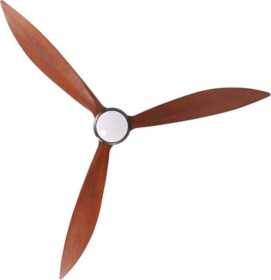 65 Contemporary Ceiling Fan Light with Voice Control and Dimmable LED Light