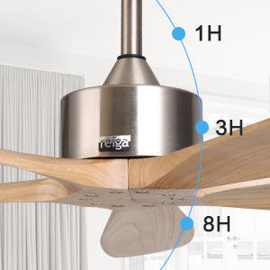 Smart Ceiling Fan with Light Quiet and Energy Saving 6-Speed Choice Alexa/Google Home Compatible