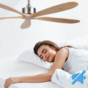 Smart Ceiling Fan with Light Quiet and Energy Saving 6-Speed Choice Alexa/Google Home Compatible
