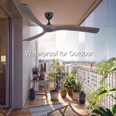 Quiet Energy Saving 6 Speed Smart Ceiling Fan with Light Controlled by Alexa