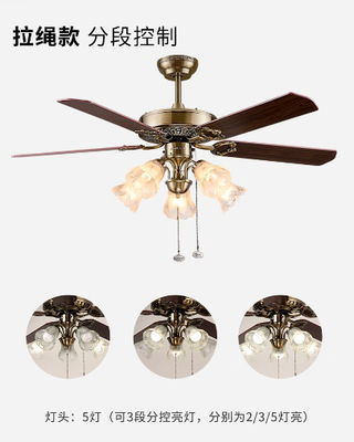 Modern Energy Saving DC Quiet Motor Ceiling Fan Light with Alexa Google Home Smart Life 6 Speed Choice