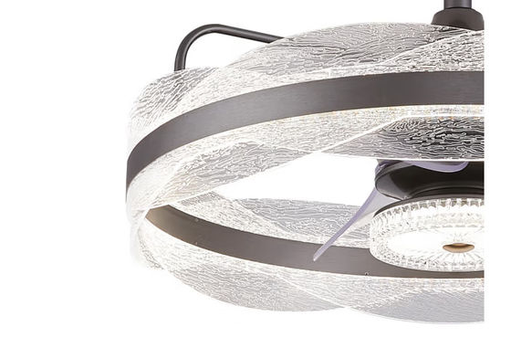 Smart Ceiling Fan Light with 6 Speeds and 3 Light Modes