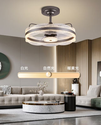 Smart Ceiling Fan Light with 6 Speeds and 3 Light Modes