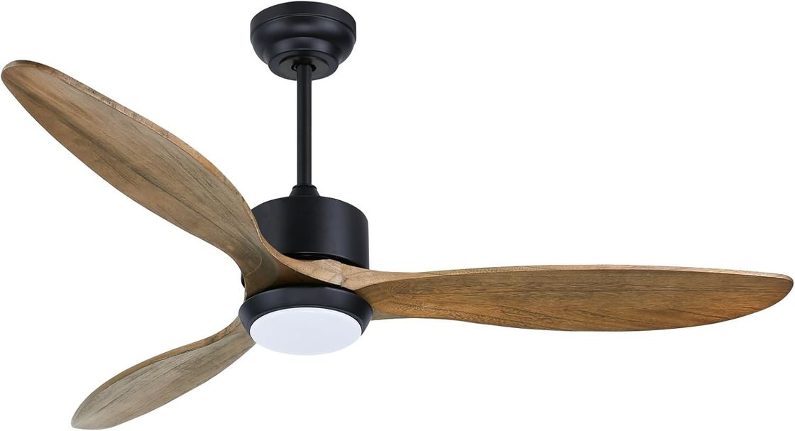Modern  52 Inch Fan With Light For 12 Ft* 12 Ft To 17ft * 17 Ft Room