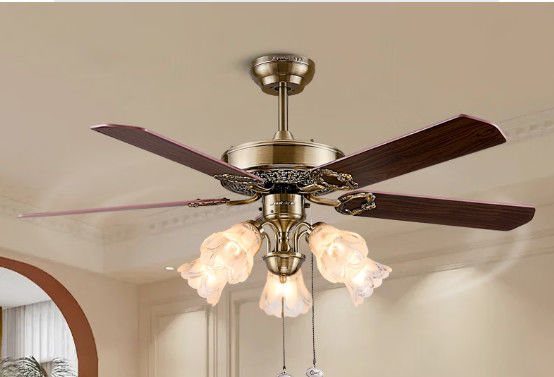 Modern Energy Saving DC Quiet Motor Ceiling Fan Light with Alexa Google Home Smart Life 6 Speed Choice