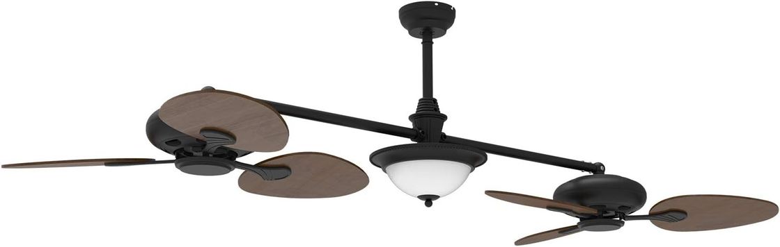 Modern 86 Inch Smart Ceiling Fan with Light Kit and 3-Speed DC Motor